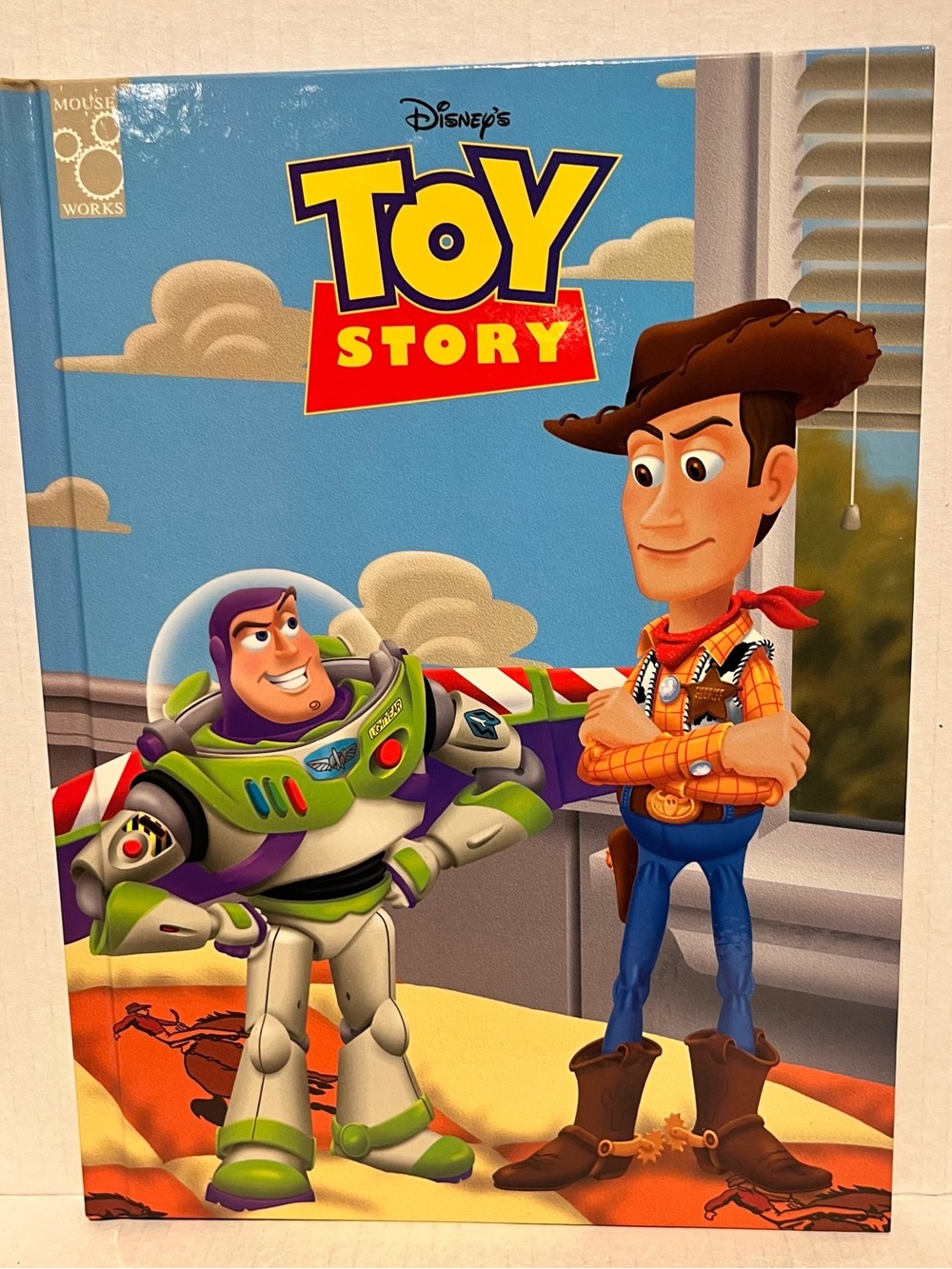 Vintage Hardcover edition of  Disney's Toy Story, Mouse Works Series.
